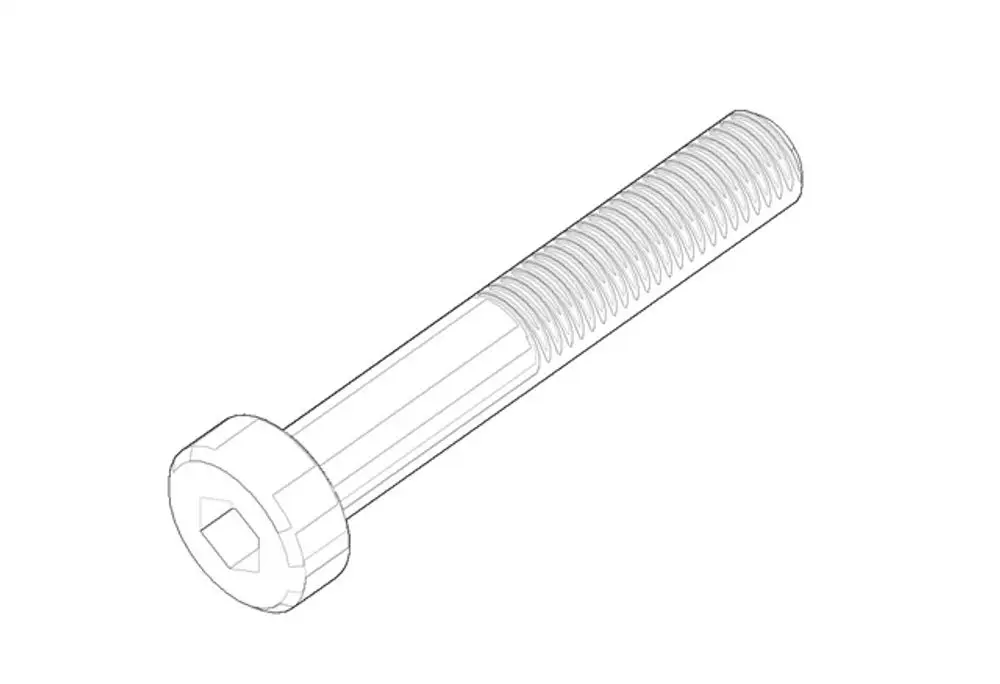 DORNBRACHT Befestigung Zylinderschraube ERSATZTEILE 093030084 M4 x 25 mm, 09303008490 Galeriebild 1